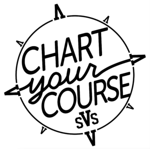 Chart your course logo