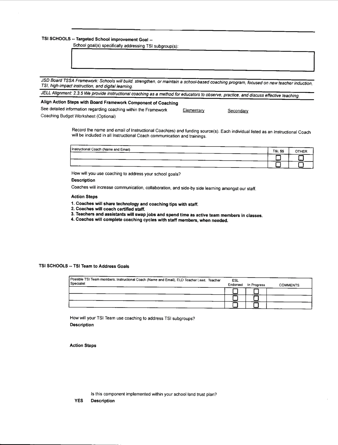Tssa Inspection Request Form TSSA Review and Plan – South Valley School
